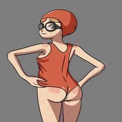 anus_peek artist_request ass cameltoe exposed_butt freckles freckles_on_face freckles_on_legs glasses illymation ilyssa_levy looking_at_viewer looking_at_you one-piece_swimsuit perky_breasts pink_nipple pussy_peek small_breasts swim_cap swimcap swimsuit swimsuit_pull tagme wholesome youtube youtuber