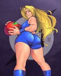 samus aran from metroid by singh