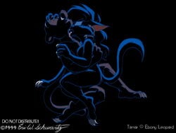 1990s 1999 20th_century anthro aroused black_background black_fur black_hair blue_fur blue_hair cat_claws cat_ears cat_girl cat_humanoid cat_tail catgirl clawed clawed_fingers clawed_toes claws closed_eyes dark_background dark_brown_fur darke_katt eric_schwartz exotic fangs feline feline_humanoid female_domination femdom furafterdark hand_on_head hand_on_shoulder holding_head holding_partner kissing legs_wrapped_around_partner licking licking_neck naked naked_female naked_male nude nude_female nude_male panther pantherine pantherine_humanoid rough_sex sharp_claws sharp_fangs sharp_teeth tail tailed_humanoid tamar