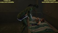 1futa 1girls 3d animated dead_or_alive dead_or_alive_5 female futa_on_female futanari human human_female kasumi_(doa) light-skinned_female light_skin monster orc orc_futanari rrostek shadbo sound source_filmmaker tagme video