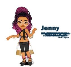 clothed color colored gif jenny_(subway_surfers) nude subway_surfers tagme wonderelagon