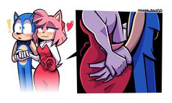 amy rose from sega by mythabyss