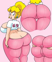 princess peach from mario (series) by daisy-pink71