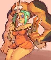 cerebella from skullgirls by wamudraws