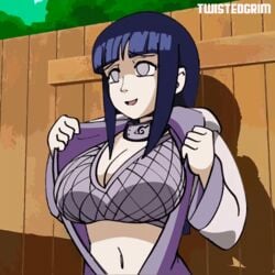 hyuuga hinata from naruto by twistedgrim