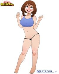 bra my_hero_academia ochako_uraraka rodjim thong