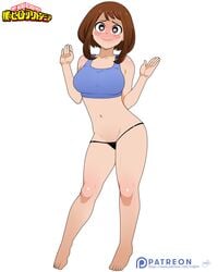 bra my_hero_academia ochako_uraraka rodjim thong