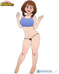 bra my_hero_academia ochako_uraraka rodjim thong