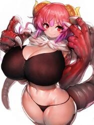 ilulu (dragon maid) from miss kobayashi's dragon maid by fumio (rsqkr)