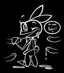 vibri from vib-ribbon by thehenwithatie