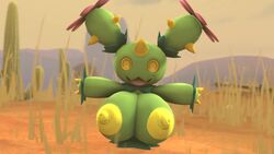 3d animated balls bangerofsticks big_breasts big_penis boobs desert female feral futa_on_feral futanari genitals green_skin imminent_sex interspecies maractus mp4 music penis penis_out pokemon pokephilia sound source_filmmaker tagme tits video