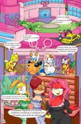 absurd anthro archie_comics breasts bunnie_rabbot clothed clothing comic commercial female fit genitals group hi_res lien-da maid mina_mongoose neon public pussy resort rouge_the_bat sally_acorn sign slightly_chubby sonic_(series) sonic_boom sonic_the_hedgehog_(archie) sonic_the_hedgehog_(comics) sonic_the_hedgehog_(series) spanish_text taxicab text tight tinydevilhorns topless transportation uniform vanilla_the_rabbit vehicle vehicle_for_hire zooey_the_fox