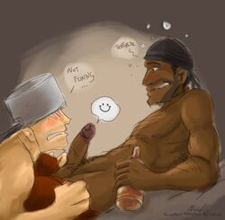 2boys 2d demoman demoman_(team_fortress_2) human human_male human_only male male_only soldier soldier_(team_fortress_2) team_fortress_2 yaoi