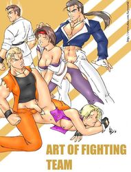 art_of_fighting king_(snk) king_of_fighters robert_garcia ryo_sakazaki snk tagme takuma_sakazaki video_games yuri_sakazaki