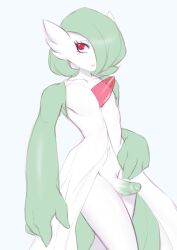 1boy 2023 femboy gardevoir gomi-cake male male_gardevoir male_only nintendo penis pokémon_(species) pokemon pokemon_(species)