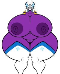 ass_bigger_than_head breasts_bigger_than_head dumptruck_ass female female_only froslass game_freak hyper_ass hyper_breasts muffyhecc nintendo nipples nude pokemon tagme thick_thighs wide_hips