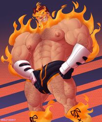endeavor (my hero academia) from my hero academia by wolf con f