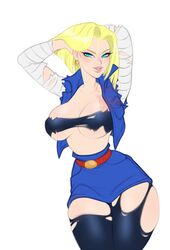 android 18 from dragon ball by meinteil