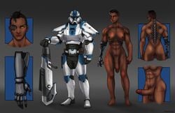 1futa abs areolae armor ass athletic athletic_futanari backsack balls big_penis bioware black_hair breasts character_sheet commando cybernetic_arm cybernetic_limb cybernetics cyborg dark-skinned_futanari dark_skin dekara_julani dickgirl erect_nipples erect_penis erection flaccid flaccid_penis front_view full_body futa_only futanari genitals grey_background huge_balls human intersex large_ass lucasfilm medium_breasts multiple_views muscular muscular_arms muscular_futanari muscular_legs muscular_thighs naked nipples nude orange_eyes original_character penis peterlindesign pubic_hair rear_view robotic_arm robotic_eye scars short_hair simple_background soldier solo special_forces standing star_wars star_wars:_the_old_republic tagme taint tattoo testicles veiny_muscles veiny_penis weapon wide_hips yellow_eyes