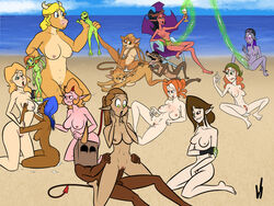 2d alma_(drunken_tales) anna_(drunken_tales) beach breasts cow_girl cum_in_pussy demon demon_girl drunken_tales effy_(drunken_tales) emma_(drunken_tales) erika_(drunken_tales) estefy_(drunken_tales) fala_(drunken_tales) female frog_girl goblin goblin_female kayra_(drunken_tales) lord_sarloc magic mia_(drunken_tales) moira_(drunken_tales) monique_(drunken_tales) nipples nude nude_female nuria_(drunken_tales) open_mouth oral orgy penis salama_(drunken_tales) tairyl_(drunken_tales) testicles the_katyr_twins vaginal_penetration