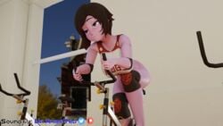 1girls 3d bicycle big_breasts bike_sex black_eyes black_hair clothed clothing exercise exercise_bike female gym_uniform human masturbation moaning moaning_girl nipples png pussy ruby_rose ruby_rose_(skuddbutt) rwby short_hair solo source_filmmaker thenaysayer34 uncensored virtual_reality vr vranimeted workout