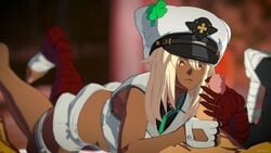 1girls 3d 4k animated female guilty_gear guilty_gear_strive handjob large_penis lazysoba ramlethal_valentine tagme video wallimog