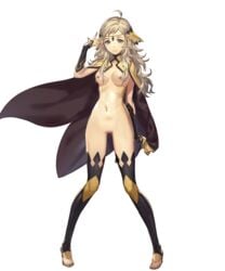 1girls biggitybiggitybig blonde_hair cape edit fire_emblem fire_emblem_fates fire_emblem_heroes grey_eyes long_hair looking_at_viewer medium_breasts nintendo nipples nude nude_female nude_filter ophelia_(fire_emblem) smile solo transparent_background