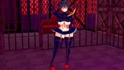 2girls 3d animated ass ass_expansion bouncing_breasts breast_expansion breasts female female_only huge_ass huge_breasts kill_la_kill kiryuuin_satsuki matoi_ryuuko mp4 music senketsu sound tagme thick_thighs underboob unski113d video what