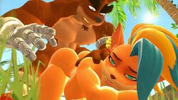 1girls 3d animated anthro ass boobs crash_(series) crash_bandicoot_(series) crunch_bandicoot female furry furry_female furry_male male/female no_sound pirate_tawna sfm sfm_king straight tagme tawna_bandicoot tawna_bandicoot_(crash_4) video