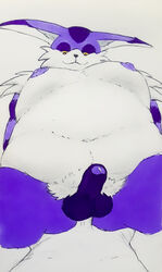 anthro big_the_cat bodily_fluids domestic_cat eric_everyotherheart felid feline felis first_person_view foreskin genital_fluids glans hi_res looking_at_viewer looking_down male male/male male_only male_pov mammal moobs obese overweight partially_retracted_foreskin penetrating_pov precum sega solo sonic_(series) uncut