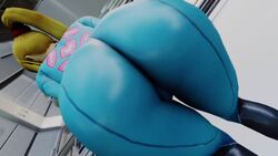 1girls 3d animated ass big_ass big_butt bimbo blue_body blue_skin blue_suit body butt female_focus female_only female_solo giant_ass huge_ass kishi metroid nintendo no_sound round_ass round_asses round_butt samus_aran skin_tight solo_female suit twerking video video_game video_games wiggle zero_suit zero_suit_samus