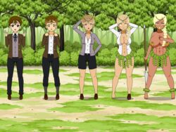 amazon bimbo bimbofication blonde_hair corruption female kisekae mythicalcreaturebone spear tan transformation transformation_sequence