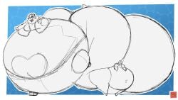 1boy 1girls anthro ass_expansion belly belly_expansion big_ass big_belly big_breasts breasts bubble_butt colossal_ass enormous_ass female femboy gigantic_ass huge_ass huge_belly huge_breasts hyper_ass hyper_belly inflation large_ass large_belly male massive_ass matchaskymin sketch spherical_inflation tagme thick_thighs thunder_thighs wide_hips