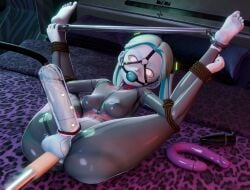 1futa 3d anus ball_gag balls bondage cum cumshot cyberpunk:_edgerunners cyberpunk_2077 feet feet_up fucking_machine futa_milking futa_only futadolly futanari green_hair harness_gag hi_res latex latex_suit legs_up looking_at_viewer milking milking_machine pale-skinned_futanari pale_skin penetrable_sex_toy penis penis_milking penis_milking_machine penis_pump rebecca_(edgerunners) restrained restraints revealing_clothes rope rope_bondage sex_machine sex_toy shortstack spread_legs spreader_bar tattoo tattoos transparent_clothing twintails zy0n7