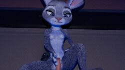 16:9 anthro blue_eyes bodily_fluids breasts cum cumshot disney duo ejaculation fake_ears fake_rabbit_ears feet female feral fluffy from_front_position genital_fluids hair hi_res judy_hopps lagomorph larger_male leporid looking_down looking_pleasured lying male male/female mammal missionary_position notnasty on_back one_eye_closed paws rabbit seductive sex size_difference smaller_female spread_legs spreading widescreen zootopia