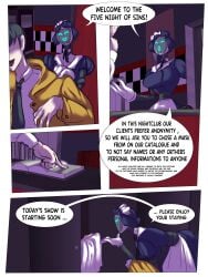 2d ? anthro big_breasts blue_eyes bowtie breasts cartoony clothing comic federica_(fnos) female five_nights_at_freddy's five_nights_at_freddy's:_sister_location five_nights_of_sins_(trem.hunt.er) fnaf funtime_freddy funtime_freddy_(fnaf) funtime_freddy_(fnafsl) fur glowing_eyes hat headwear humanization humanized humanized_animatronic legwear scottgames sexytime_freddy_(trem.hunt.er) skimpy_clothes smile stockings top_hat trem.hunt.er_(artist) video_games white_body white_fur