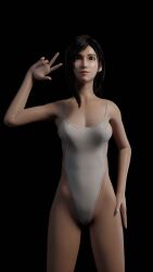 3d 3d_(artwork) big_ass big_butt blender mgsnak239 my_crush panties tifa_lockhart