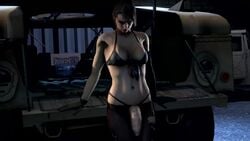 1futa 3d animated cleavage clothing dickgirl distortedsfm erection flaccid futa_only futanari getting_erect long_penis metal_gear metal_gear_solid metal_gear_solid_v no_sound penis_out quiet_(metal_gear) solo solo_futa source_filmmaker thong video