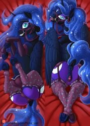 above_average_crotchboobs animal_genitalia animal_pussy anus ass breasts crotchboobs equine_pussy female female_only friendship_is_magic my_little_pony princess_luna_(mlp) pusspuss pussy thick_thighs