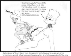 anal bart_simpson broken_rape_victim female human interspecies male nipples penis rape sbb shortstack smurf smurfette straight the_simpsons the_smurfs