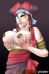 clothing cum kisara_(suikoden) large_breasts pixdev suikoden suikoden_v tagme