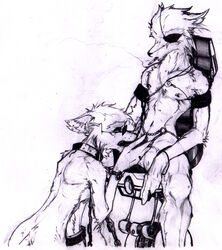 anthro ayato_(furry_artist) canine fox fox_mccloud furry furry_only male male_only mammal multiple_males no_humans star_fox wolf wolf_o'donnell yaoi