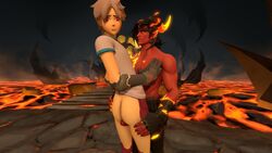 2boys 3d anal animated demon dominion_(fortnite) femboy fortnite fortnite:_battle_royale gay human humanoid interspecies male male_only monster monster_on_male orin_(fortnite) pale-skinned_femboy pale-skinned_male scoutfuntf2 sound source_filmmaker tagme teasing twink video video_games yaoi