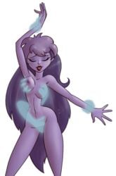 big_ass big_breasts big_butt breast_grab breasts disembodied_hand disembodied_hands eyebrows_visible_through_hair eyes_closed fangs female ghost ghost_hands long_hair long_legs naked naked_female navel nipples nude nude_female open_mouth purple_body purple_hair purple_nipples purple_skin scooby-doo scooby-doo_and_the_ghoul_school sibella_dracula smile spacechoochoo thin_waist vampire wide_hips