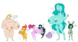 2021 6+girls adventure_time alternate_breast_size antlers black_eyes black_hair blonde_hair blonde_pubic_hair blue_blush blue_body blue_hair blue_skin blush breast_envy breast_hold breasts breasts_bigger_than_head canyon_(adventure_time) cartoon_network completely_nude_female english_text fangs female female_only fire_hair flame_princess full_body gigantic_breasts green_body green_eyes green_hair green_pubic_hair green_sclera green_skin grey_skin high_ponytail huge_breasts huntress_wizard interspecies interspecies_yuri large_breasts leaf_hair leaf_pubes leaf_pubic_hair levitation lumpy_space_princess marceline mhdrawin muscular muscular_female nipples no_legs no_mask no_nose nude nude_female orange_body orange_hair orange_pubic_hair orange_skin pale_skin pink_body pink_hair pink_skin princess_bubblegum pubic_hair purple_body side_shave simple_background skinny_female small_breasts speech_bubble standing susan_strong sweat tall_female thick_thighs thighs vampire vampire_girl very_long_hair white_background wide_hips yuri