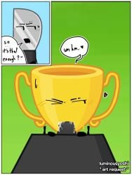 adamationz blowjob blowjob_pov cum inanimate_insanity knife_(ii) object_shows osc penis trophy_(ii)