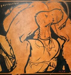 1boy 1girls 2020s 2022 2d antu_ur female male minotaur page_9 tagme zoquete