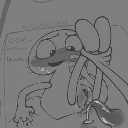 algebralien battle_for_dream_island battle_for_dream_island_again bfb bfdi bfdia cum four_(bfb) legs_up object_shows pussy pussy_juice tentacle_penis the_power_of_two tpot two_(tpot)