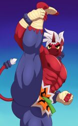 bara berry_(brawl_stars) brawl_stars gay muscular muscular_male