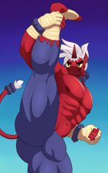 bara berry_(brawl_stars) brawl_stars gay muscular muscular_male
